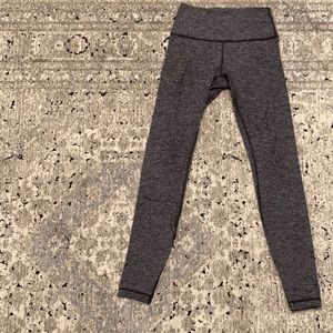Gray Lululemon Leggings.